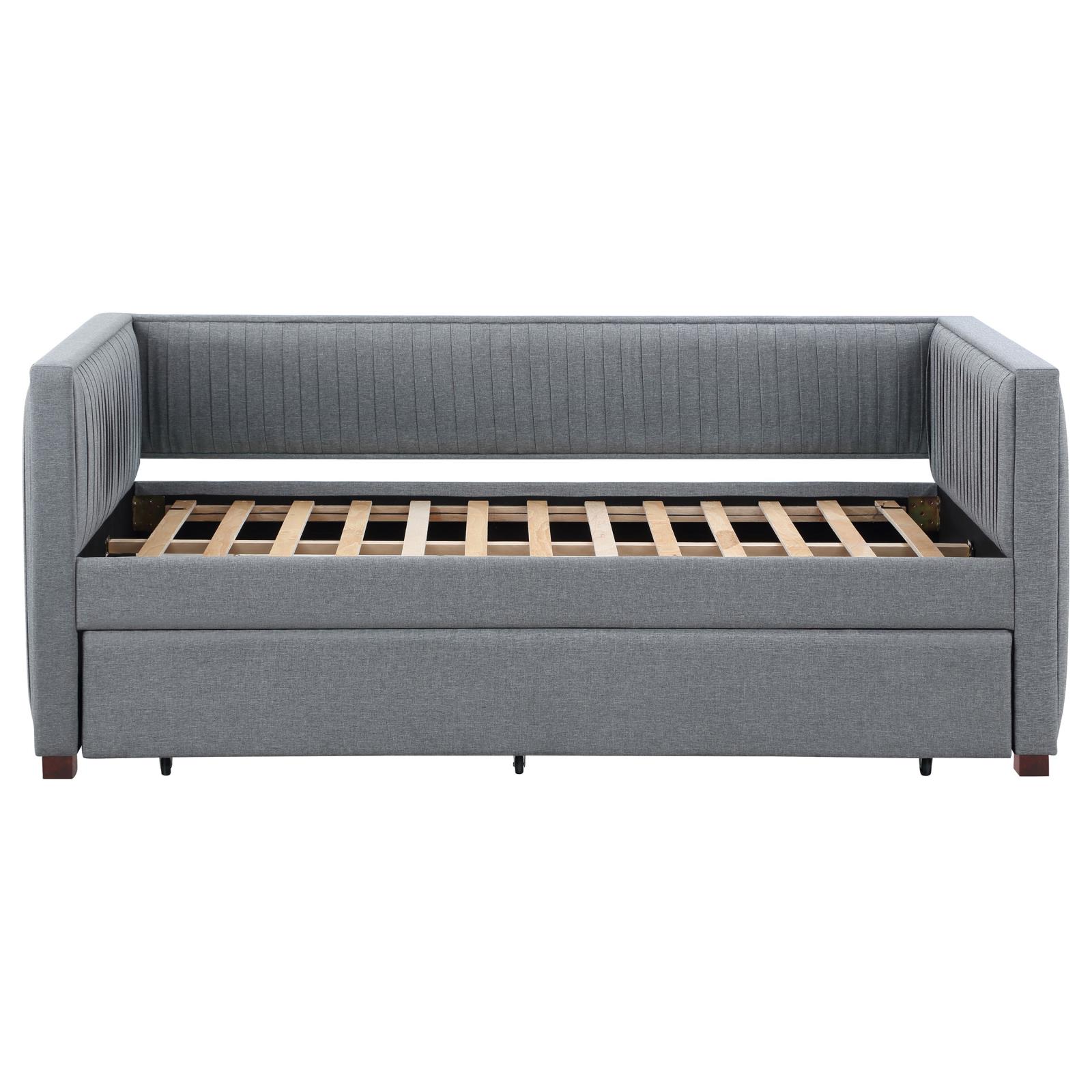 Brodie Fabric Twin Daybed with Trundle