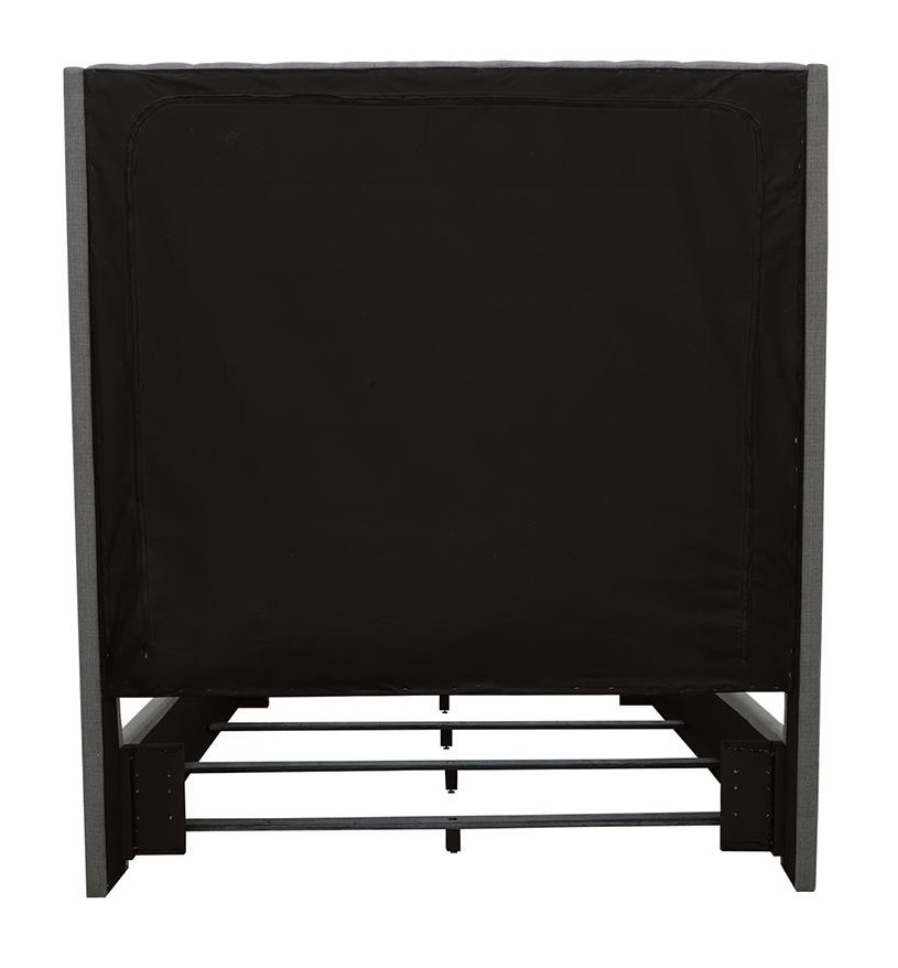 Camille Fabric Button Tufted Bed