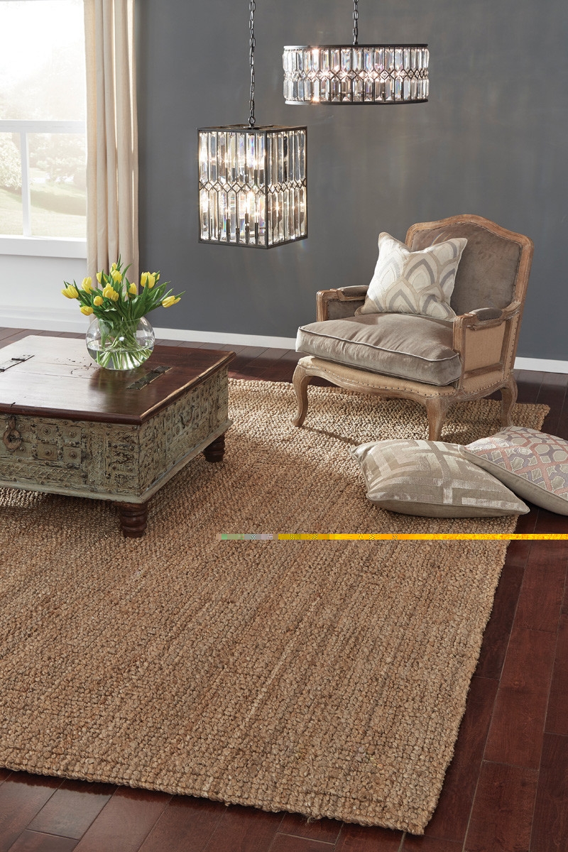 Chunky Loop Jute/Seagrass Handwoven 10' x 14' Rug