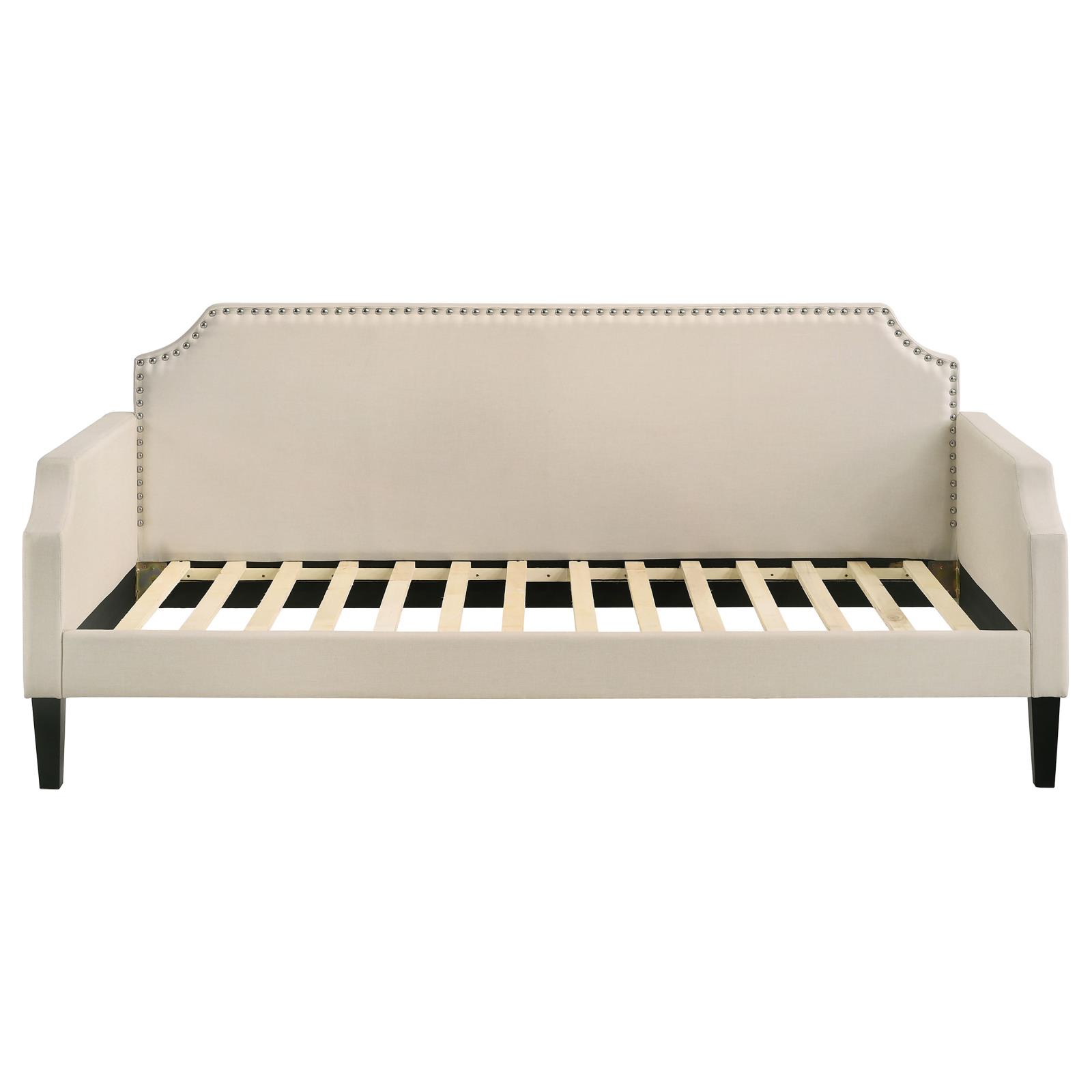 Olivia Fabric Twin Daybed with Nailhead Trim