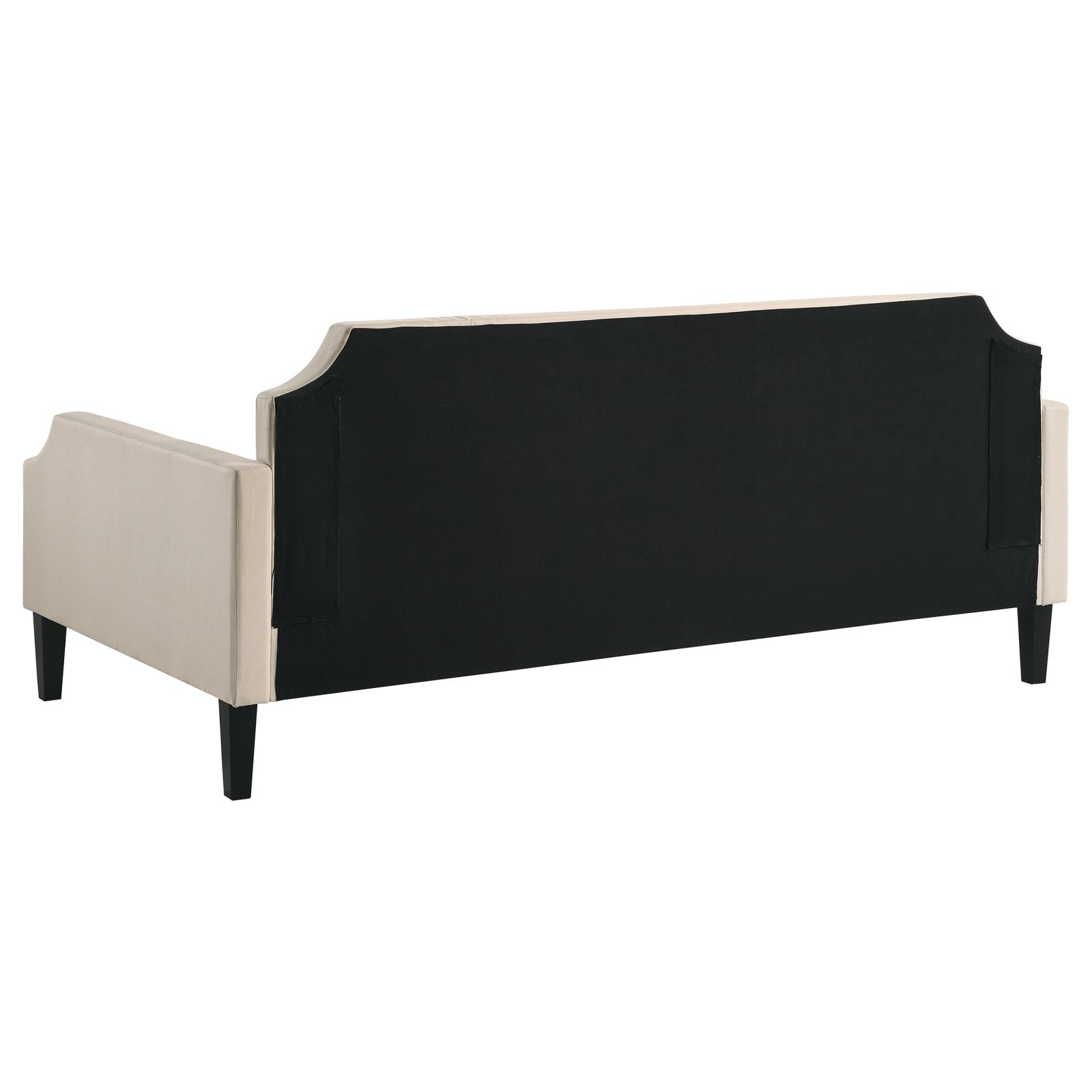 Olivia Fabric Twin Daybed with Nailhead Trim