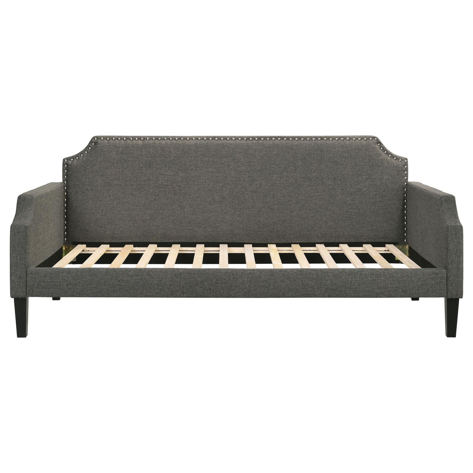Olivia Fabric Twin Daybed with Nailhead Trim