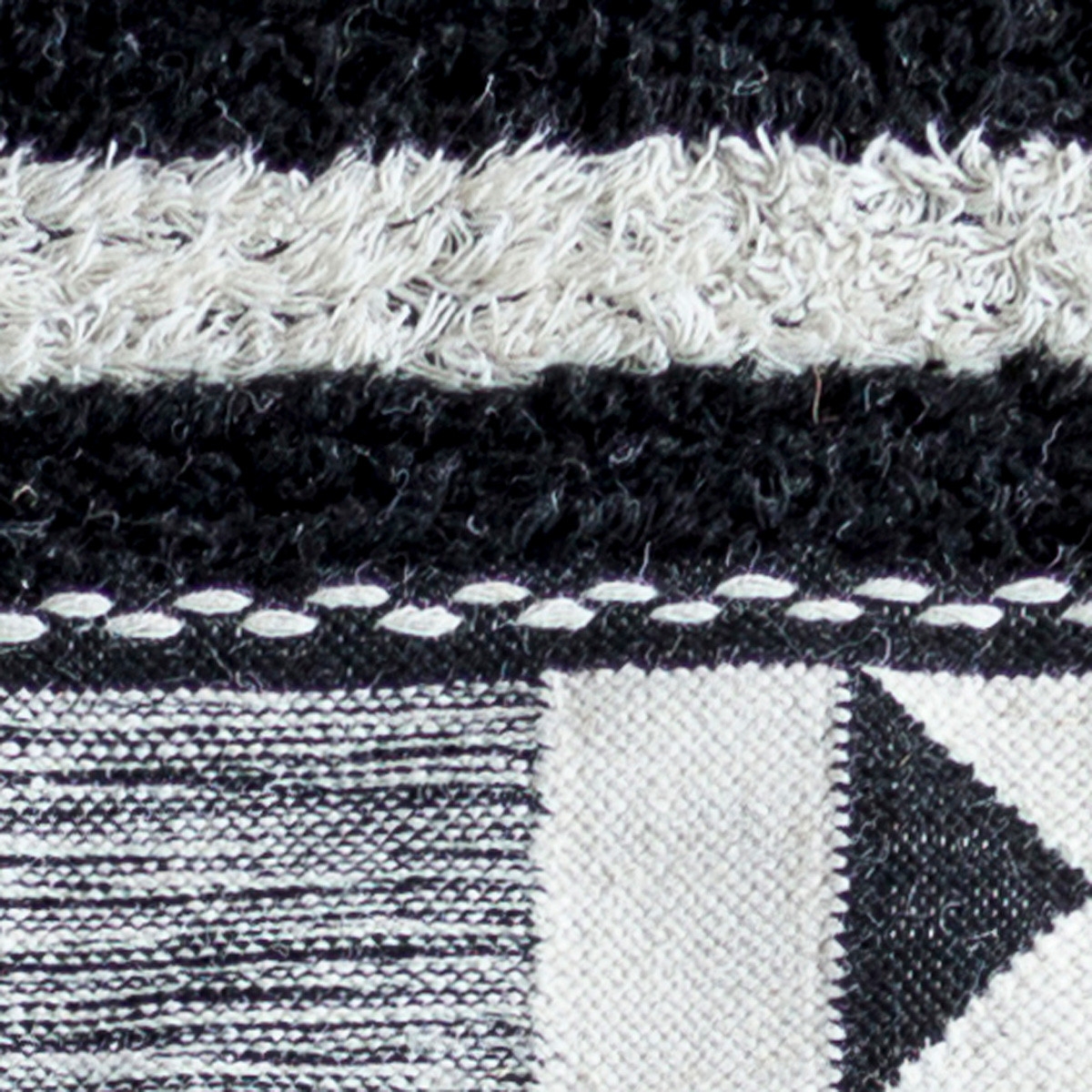 Artesia Kilim Shag Wool/Cotton Handwoven 2.6' x 8' Rug
