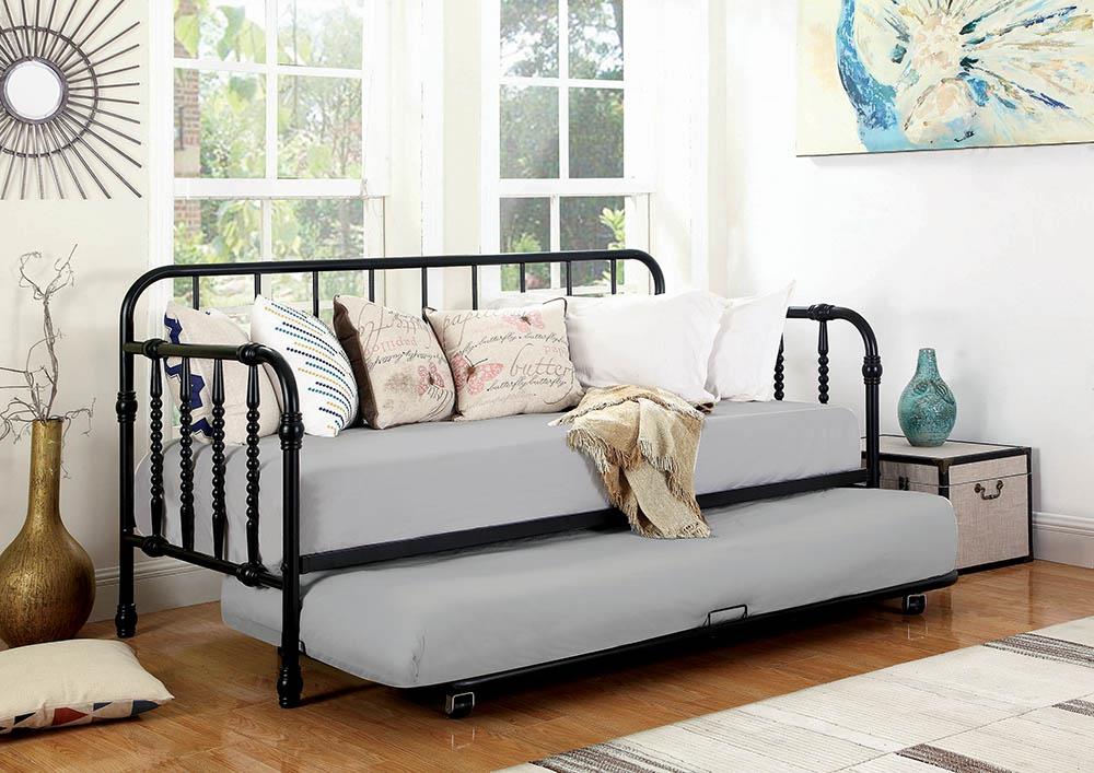 Marina Twin Metal Daybed with Trundle