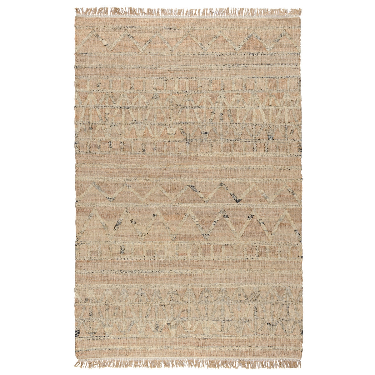 Kingston Distressed Jute/Cotton Handwoven Rug