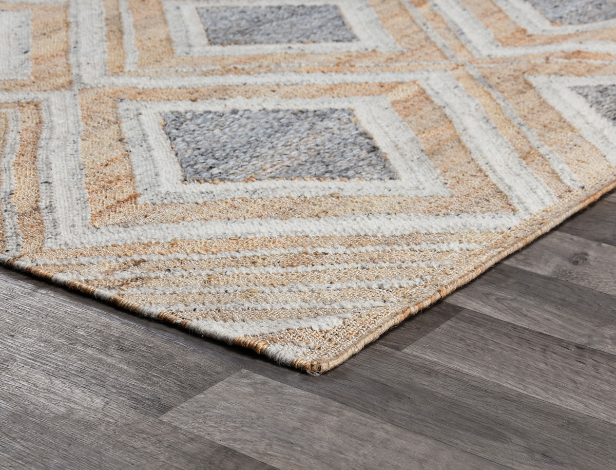 Laguna Jute/Wool Handwoven 2' x 3' Rug