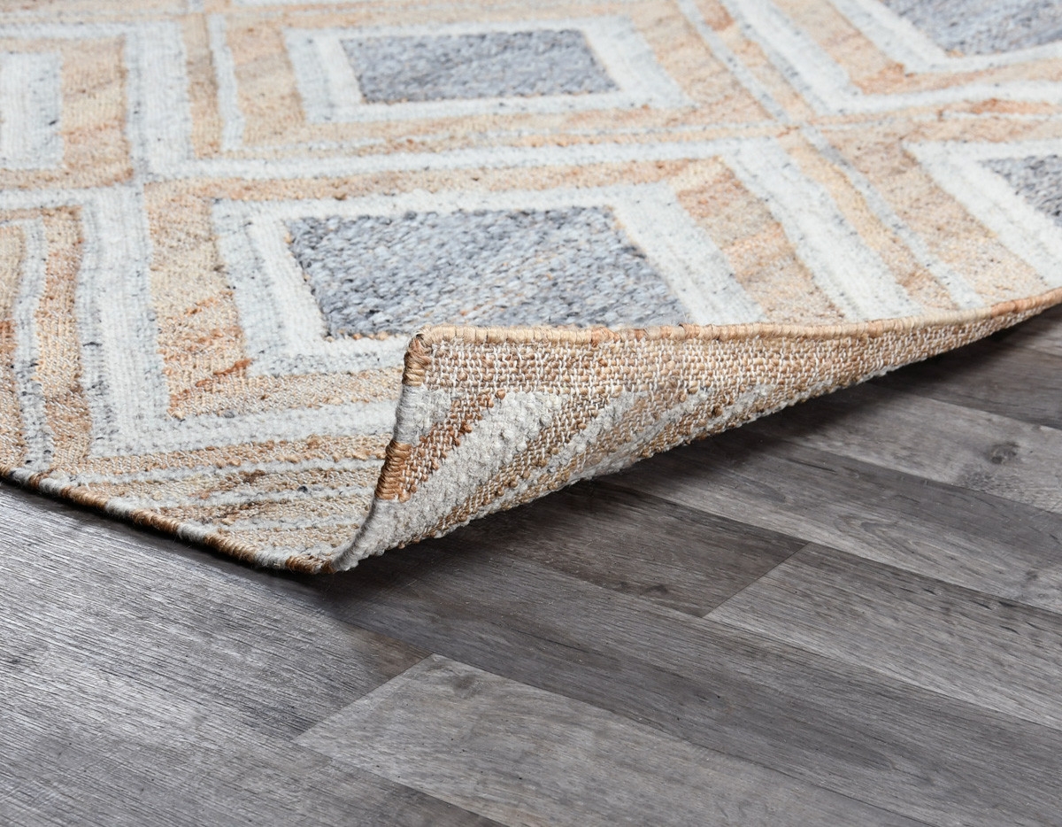 Laguna Jute/Wool Handwoven 5' x 8' Rug