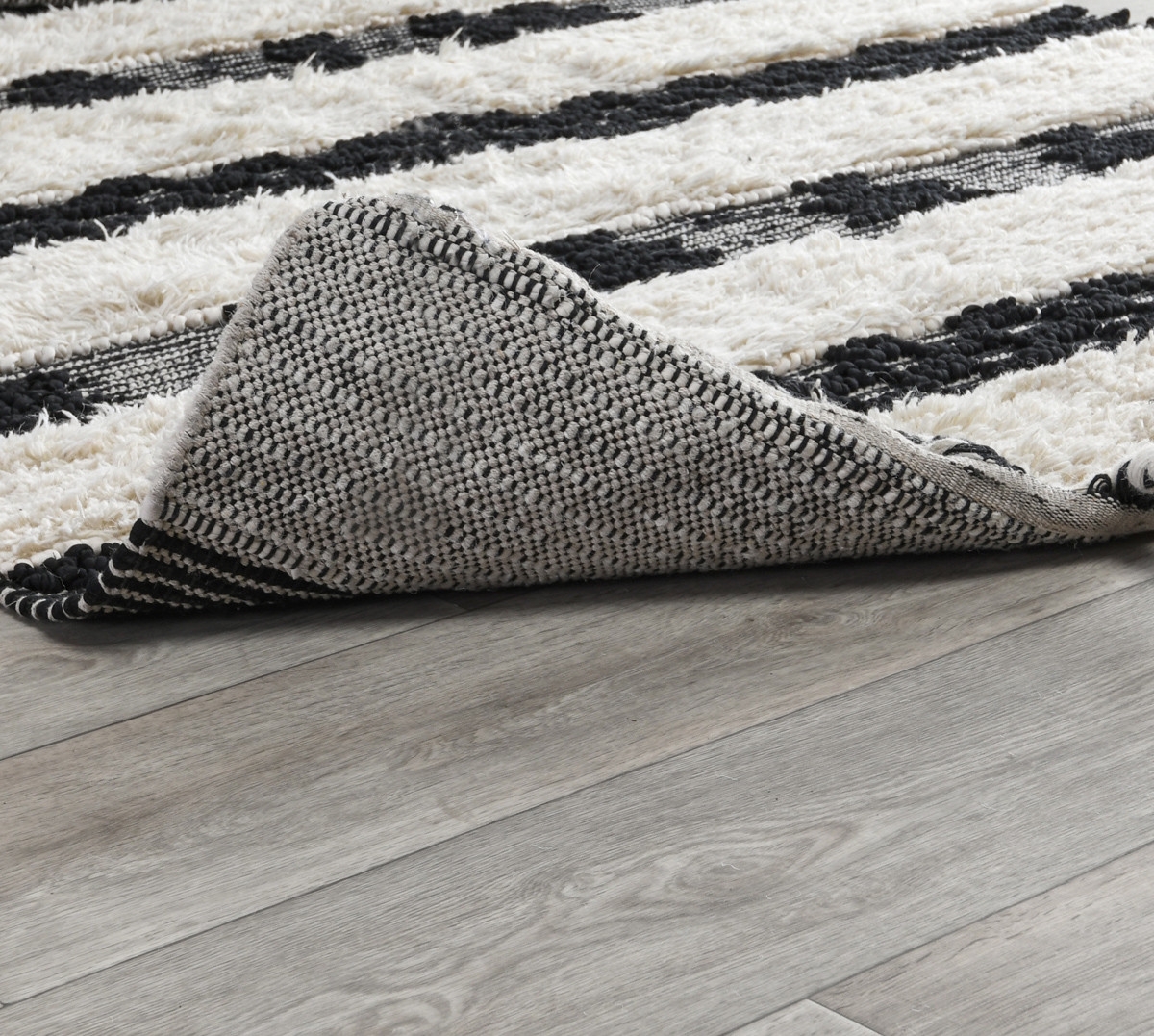 Merced Kilim Shag Wool/Cotton Handwoven 8' x 10' Rug