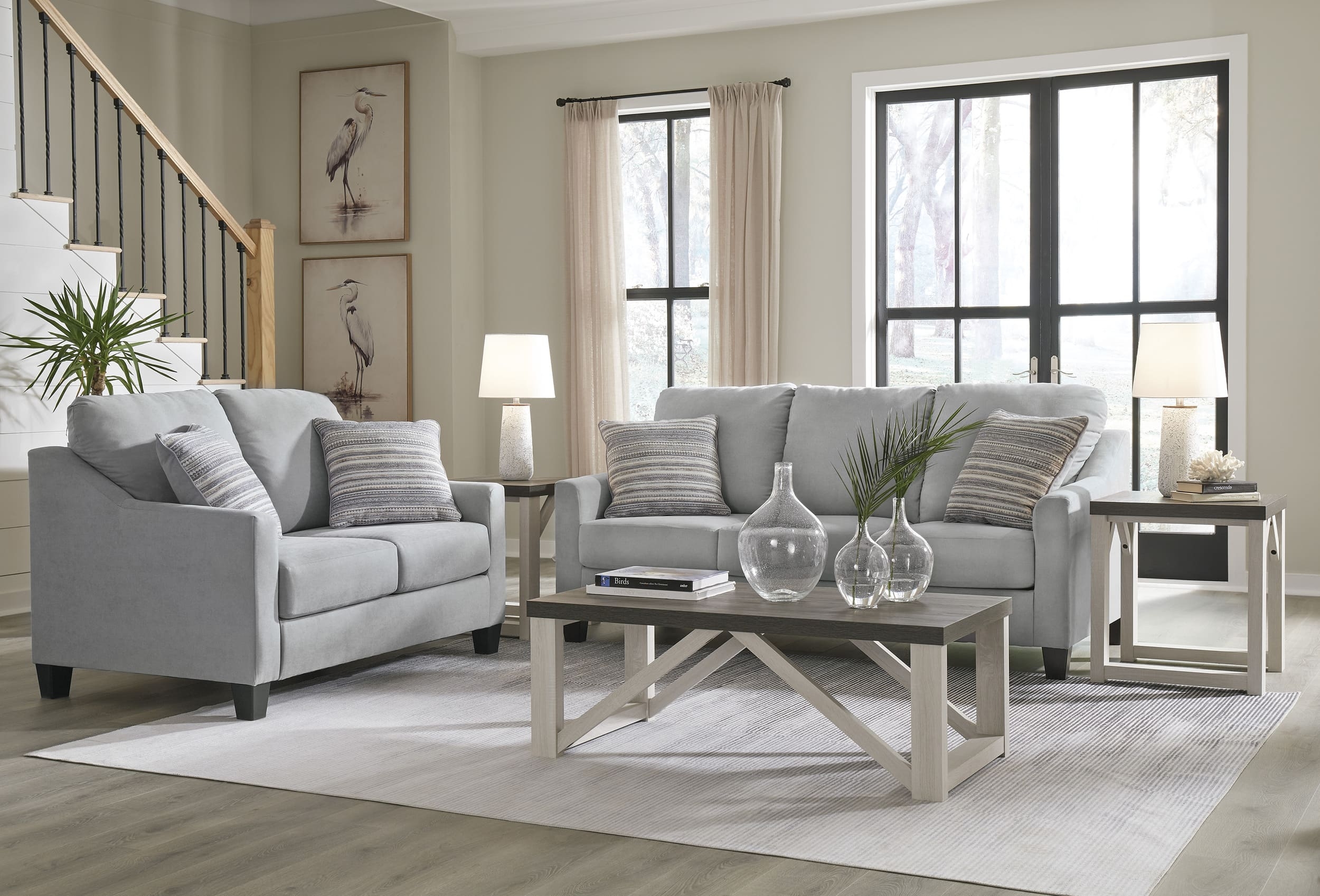 Adlai Polyester Loveseat