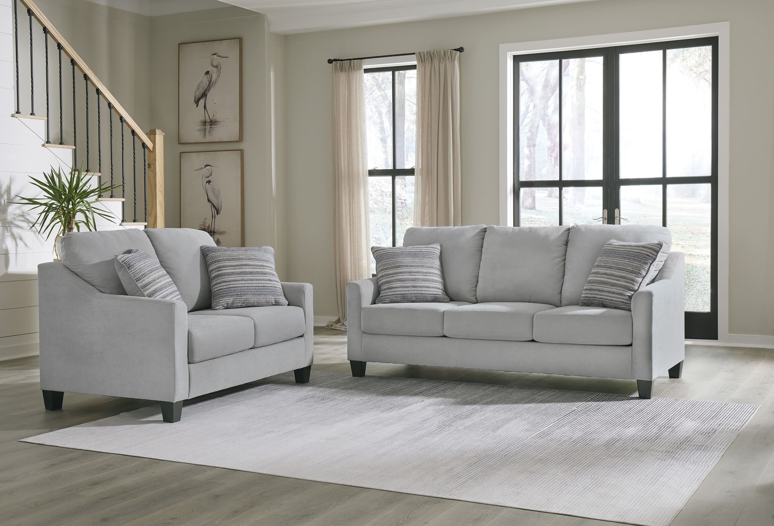 Adlai Polyester Loveseat