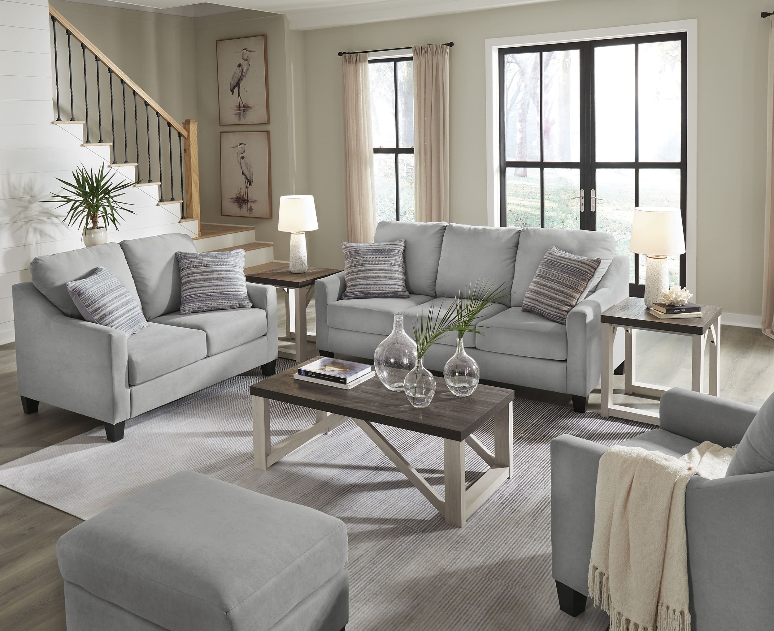 Adlai Polyester Loveseat