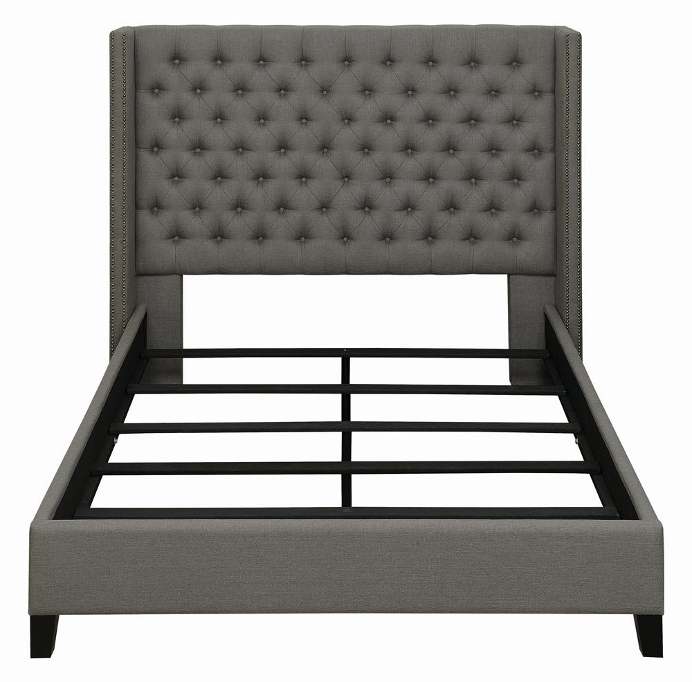 Bancroft Fabric Demi-wing Bed, Full Size