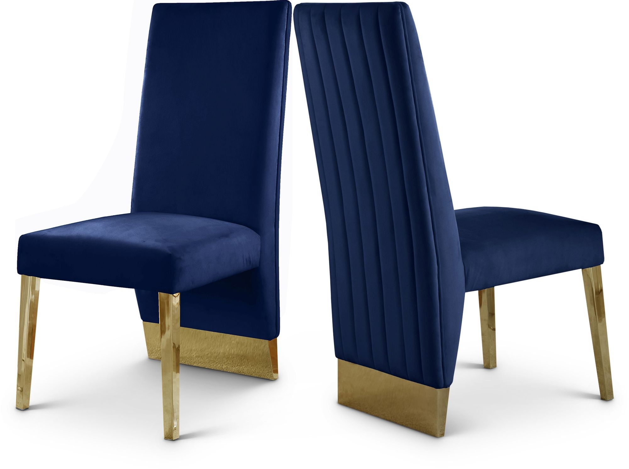Porsha Dining Chair with Metal Legs