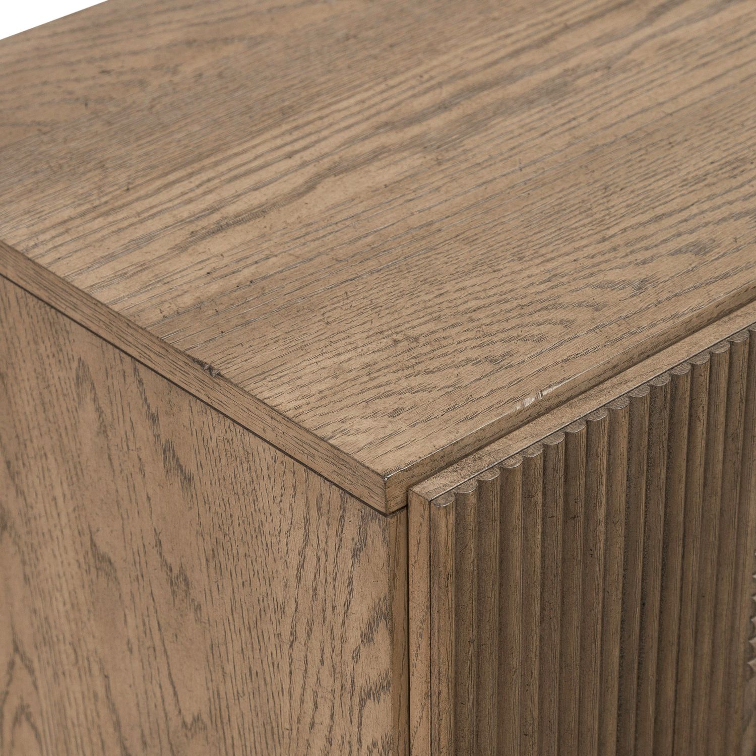 Serenity Wood 82-Inch Accent TV Console w/4 Doors