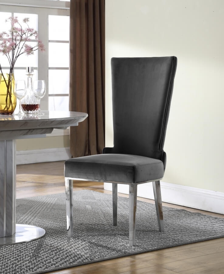 Serafina Velet Dining Chair