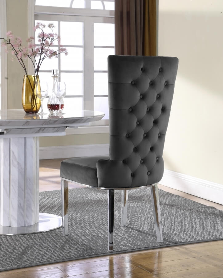 Serafina Velet Dining Chair
