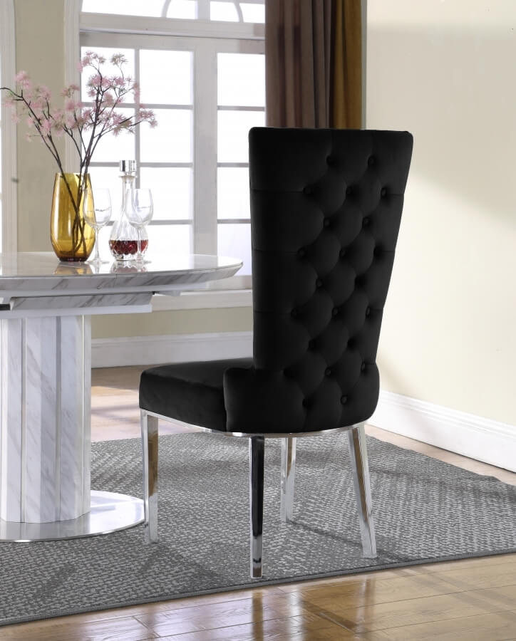 Serafina Velet Dining Chair