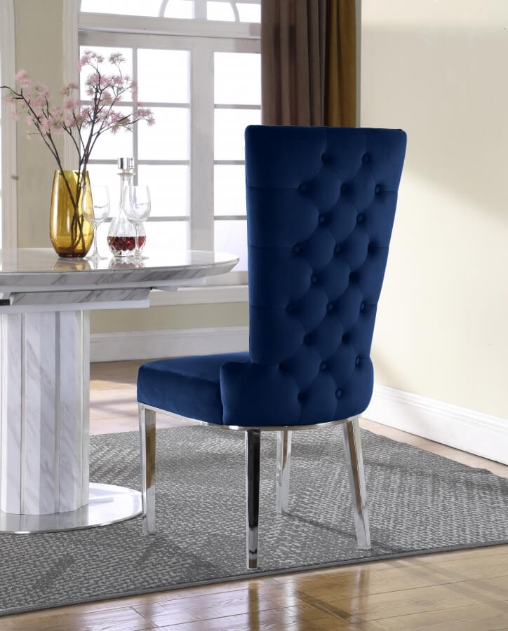 Serafina Velet Dining Chair