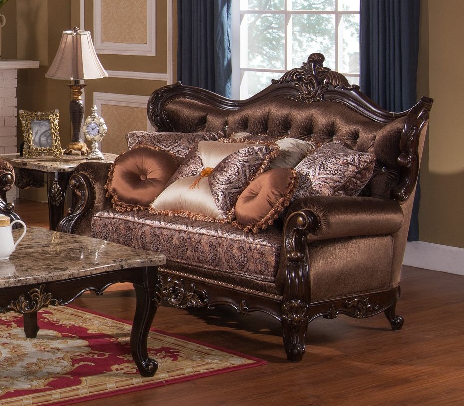 Aroma Fabric Loveseat