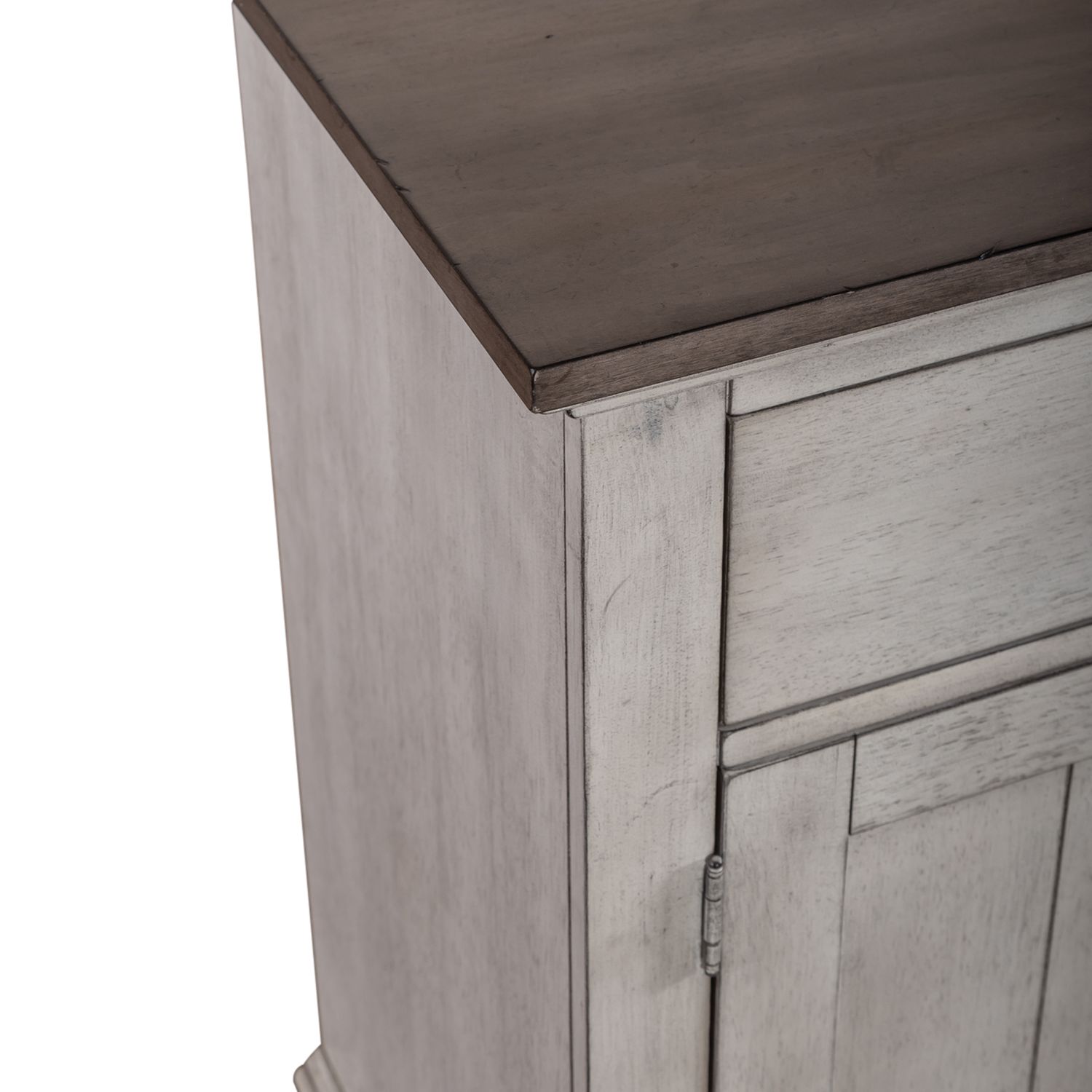 Ocean Isle Extendable Dining Set | Antique White & Pine