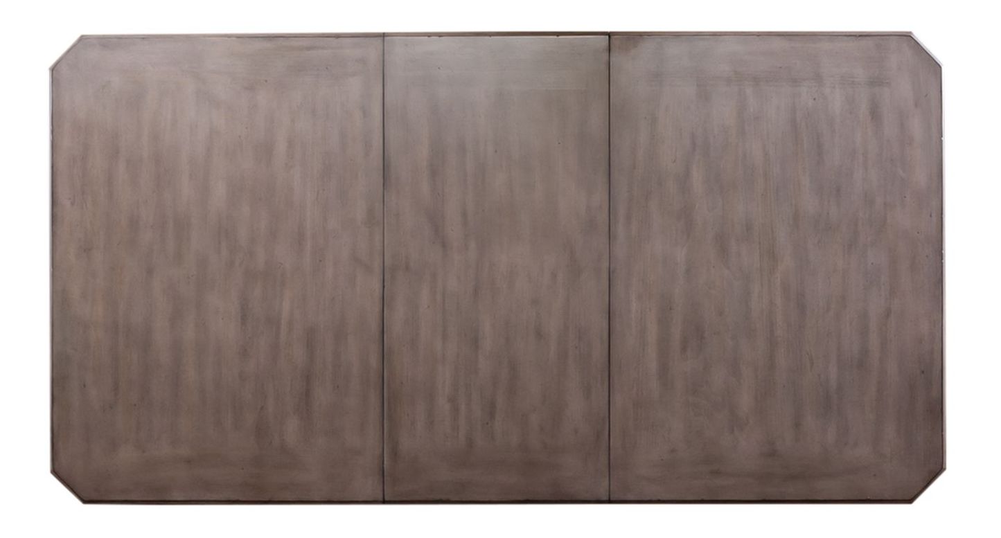 Ocean Isle Rectangular Wood Extendable Dining Table