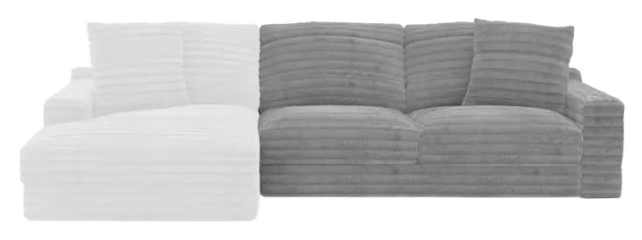SM Comfrey Fabric L-Shaped Sectional Sofa