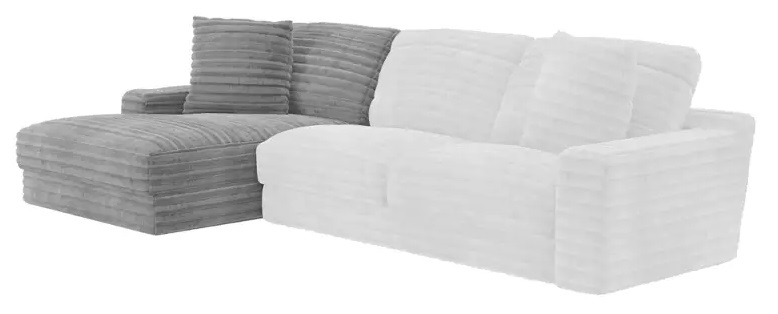 SM Comfrey Fabric Double Chaise Sofa