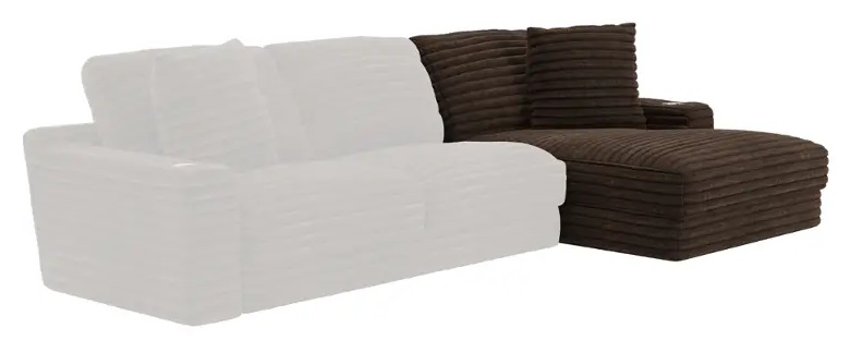 SM Comfrey Fabric Double Chaise Sofa