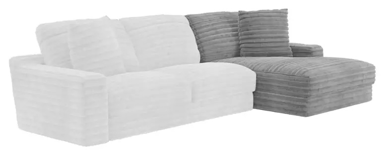 SM Comfrey Fabric Double Chaise Sofa