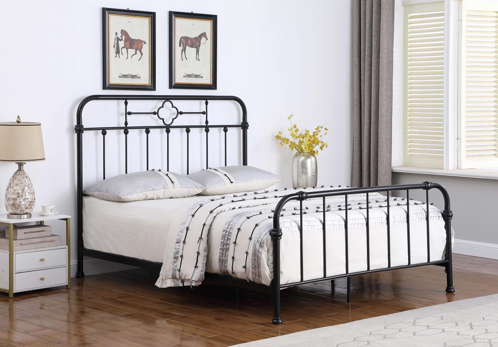 Packlan Metal Panel Bed, Eastern King Size