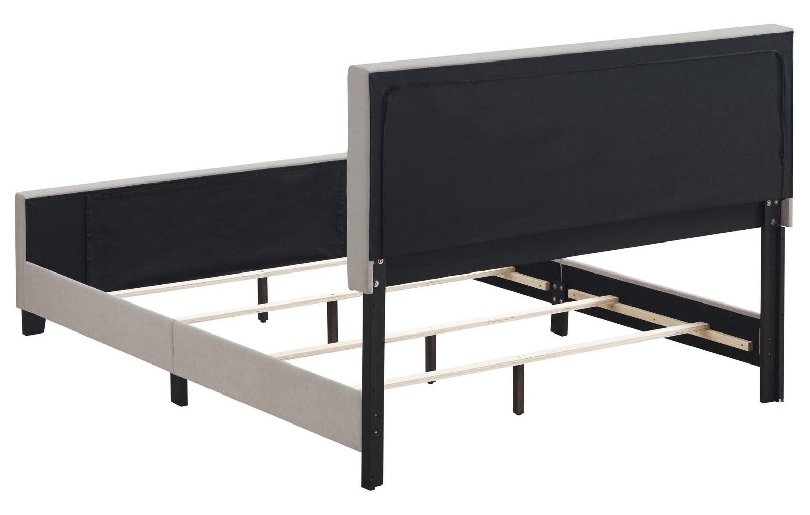 Fairfield Fabric Upholstered Panel Bed, Eastern King Size