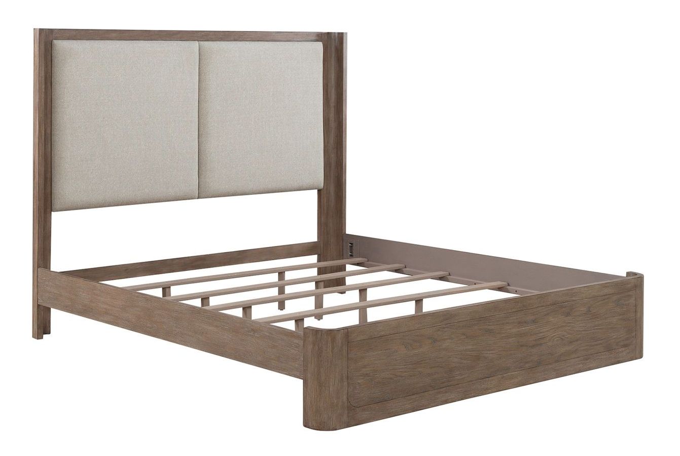 South Bend Upholstered Bedroom Set | Burnished Clay