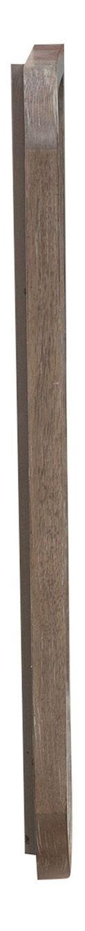 South Bend Rectangular Wood/Glass Landscape Mirror