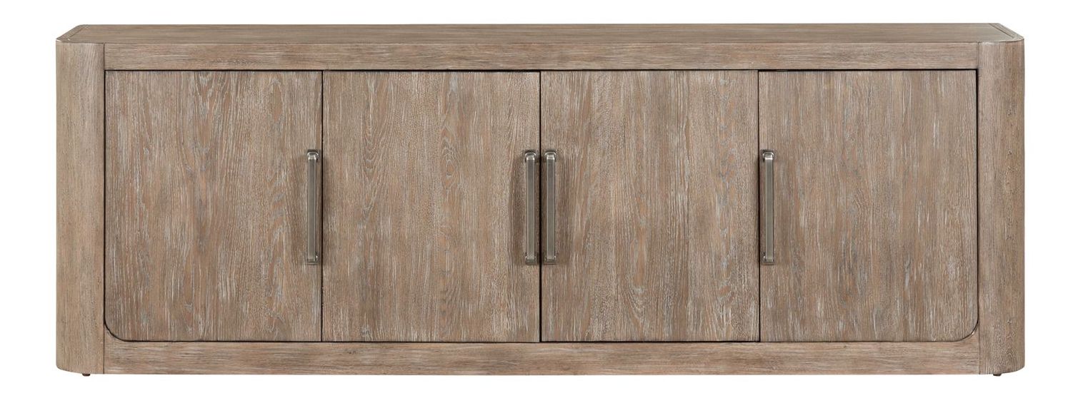 South Bend Wood 82-Inch TV Console w/4 Doors