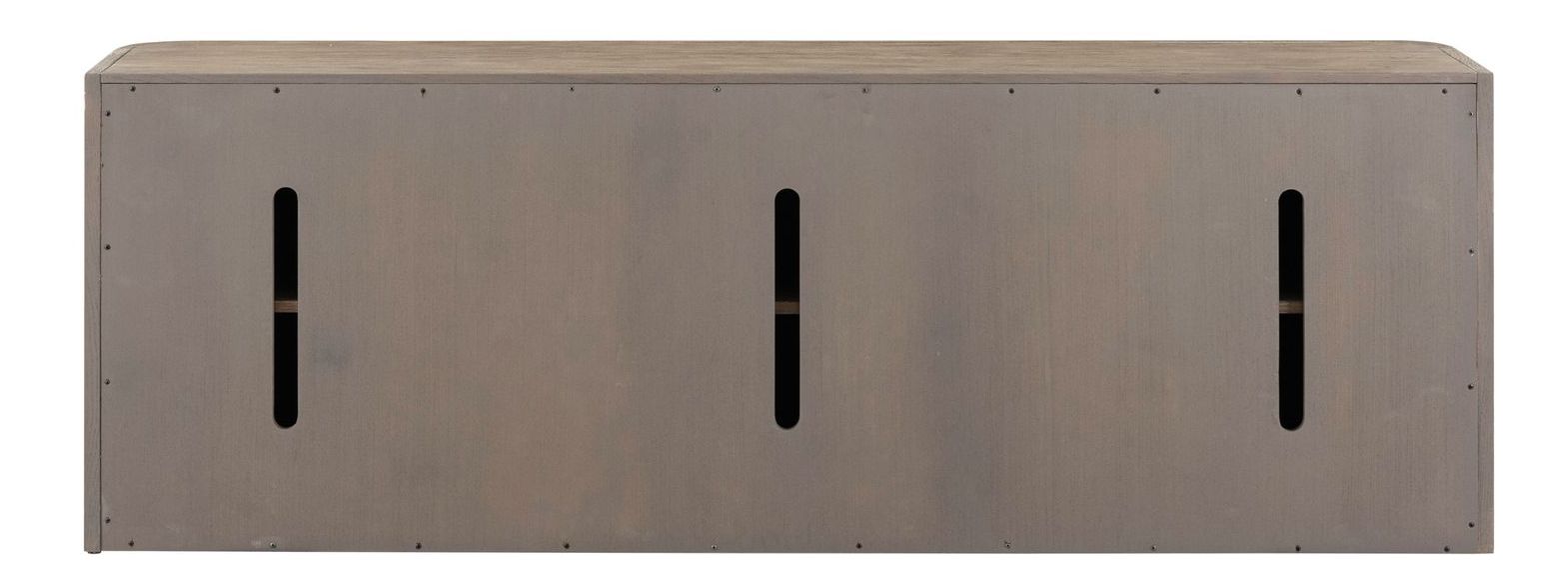 South Bend Wood 82-Inch TV Console w/4 Doors