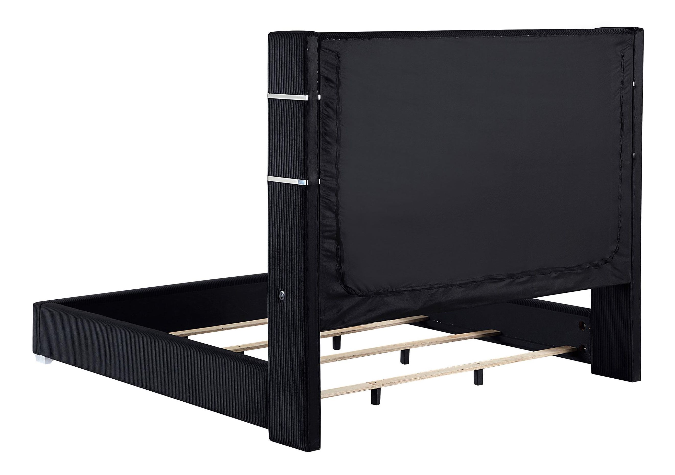Tisdall Upholstered Queen Flame Visualizer Bed