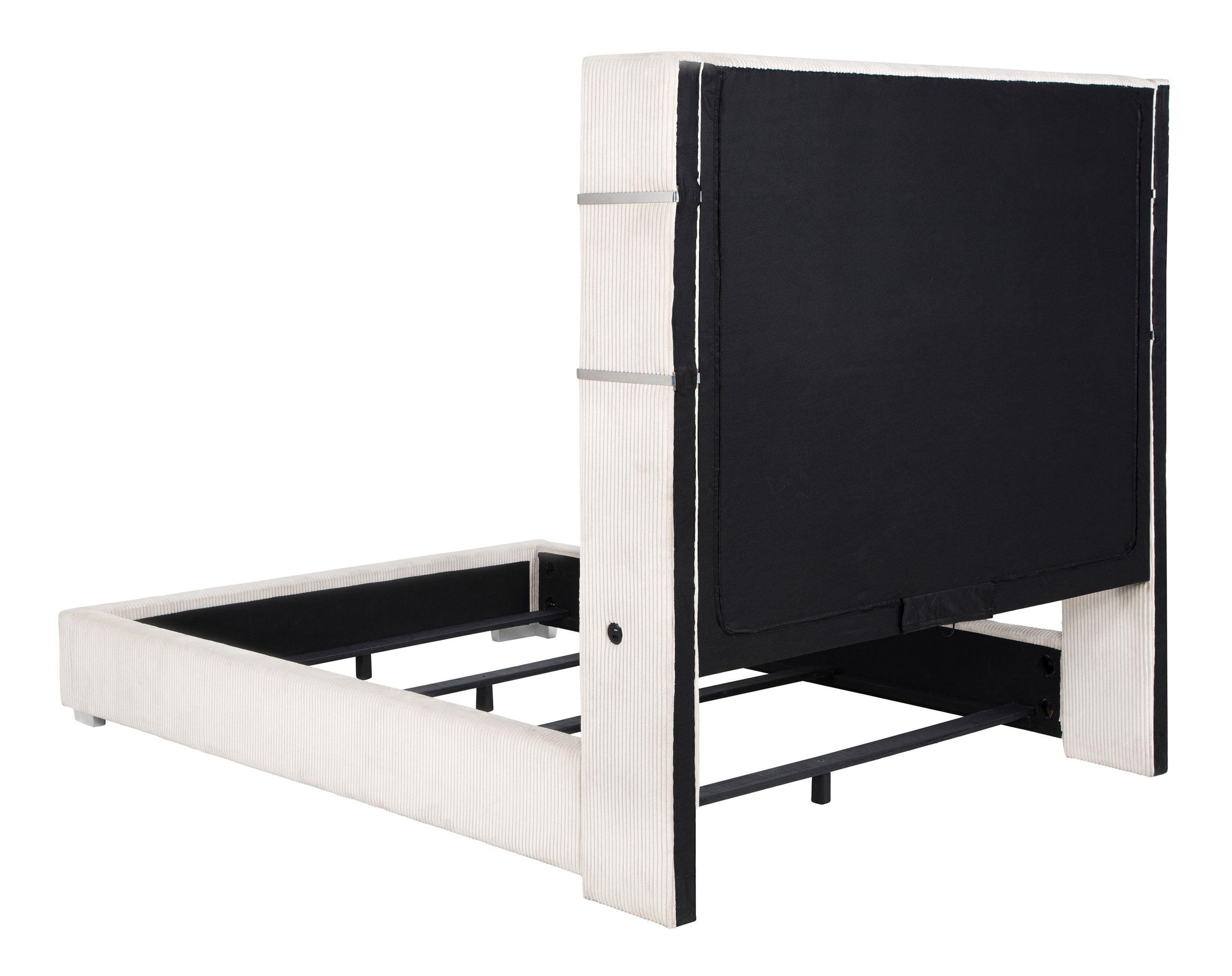 Tisdall Upholstered Queen Flame Visualizer Bed