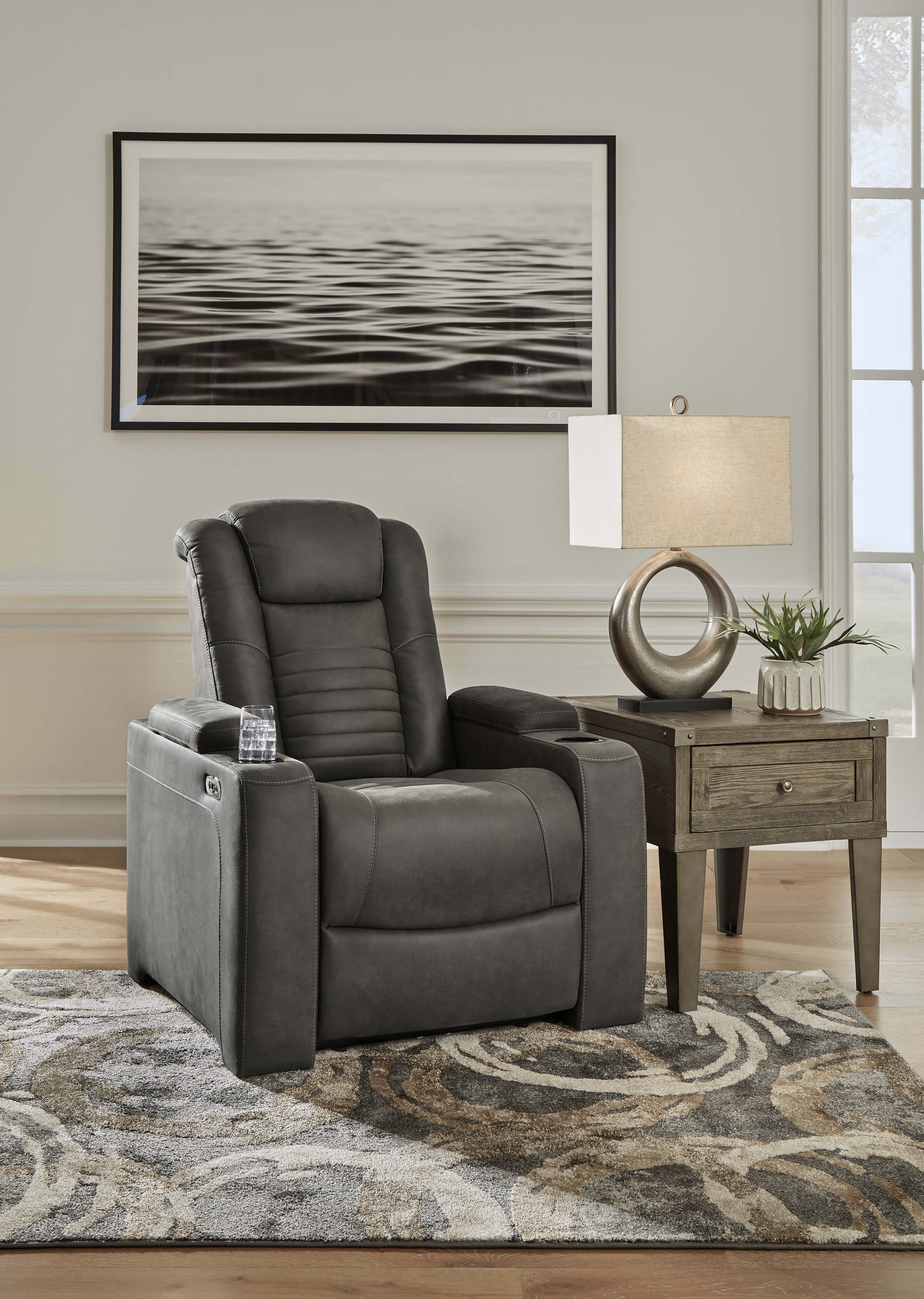 Soundcheck Polyester Power Reclining Chair