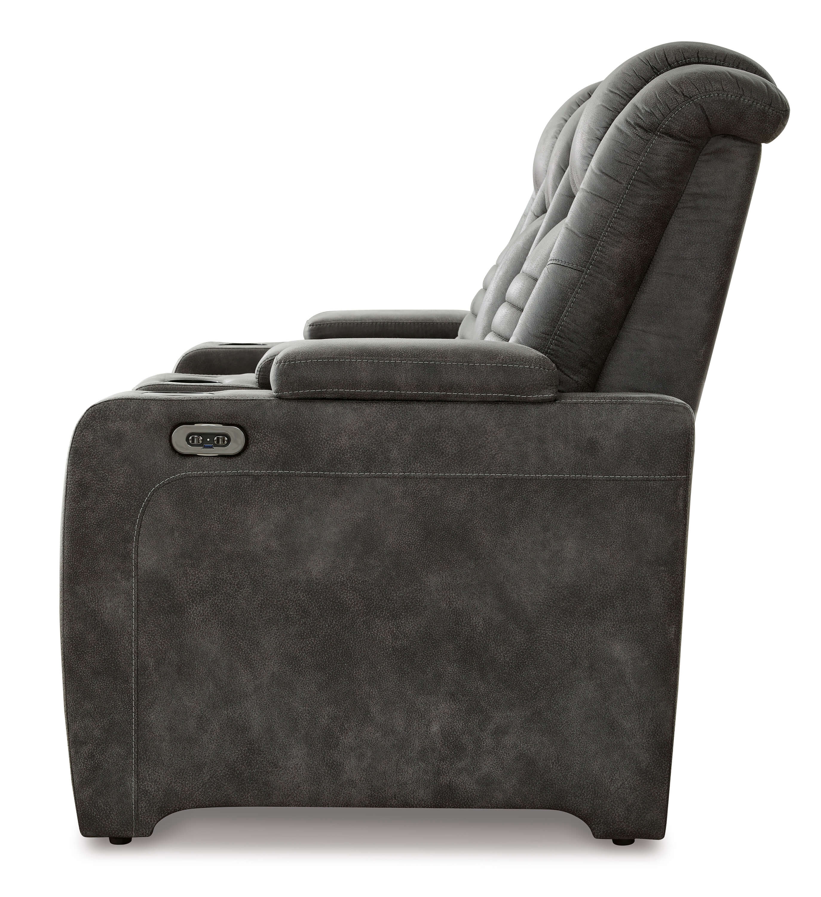 Ashley Soundcheck Power Reclining Loveseat Side