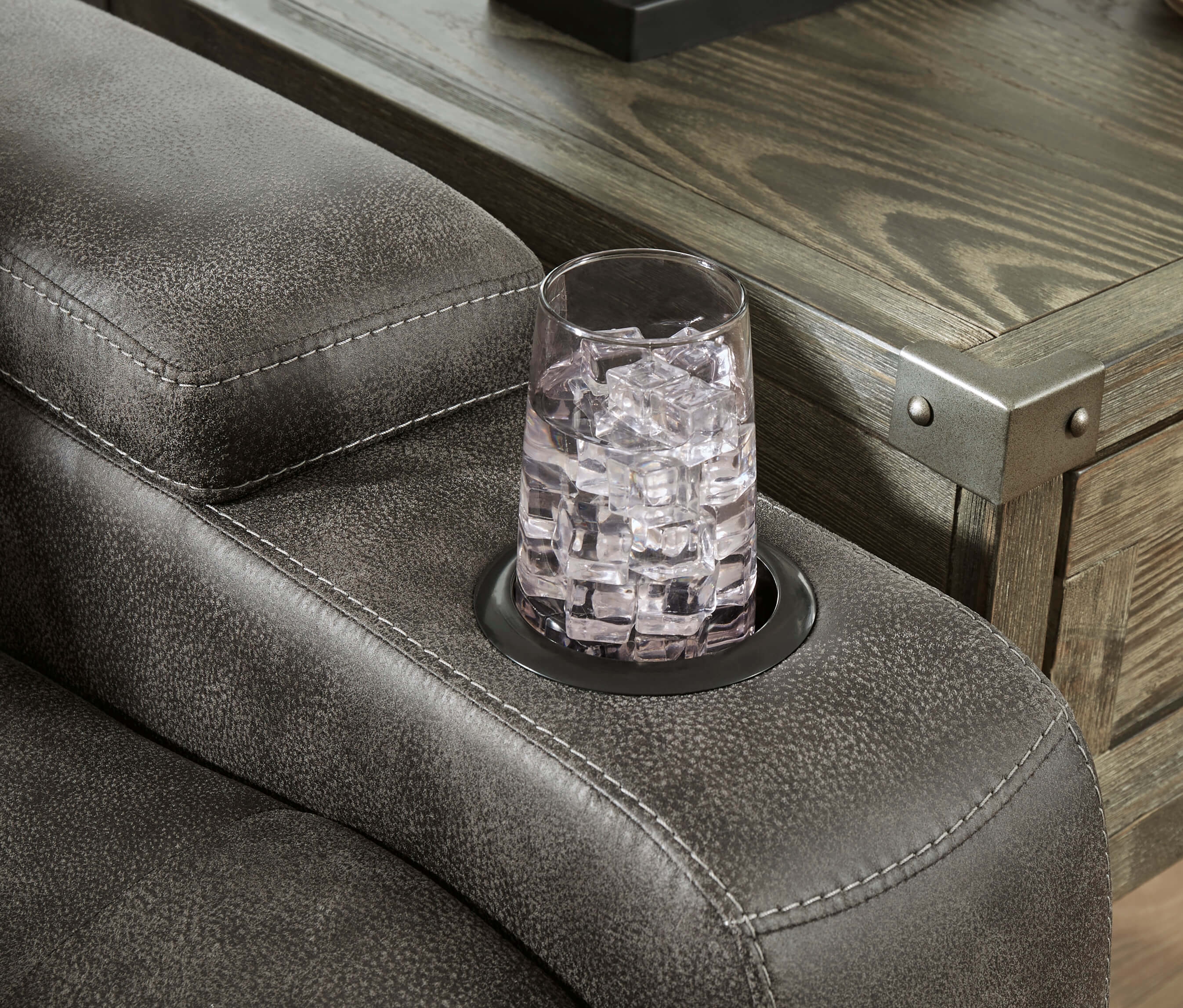 Soundcheck Polyester Power Reclining Chair