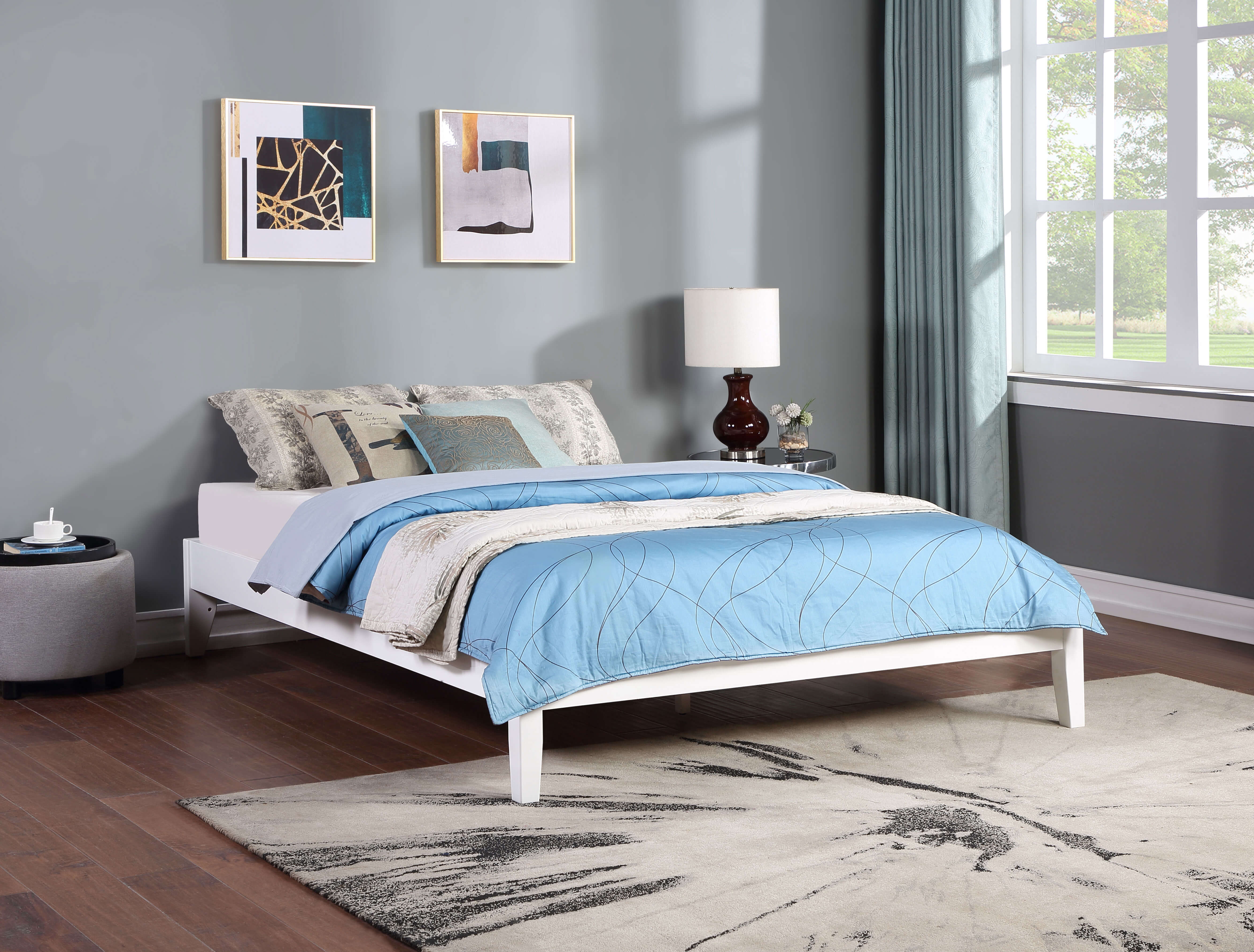 Hounslow Wood Platform Bed, Eastern King Size
