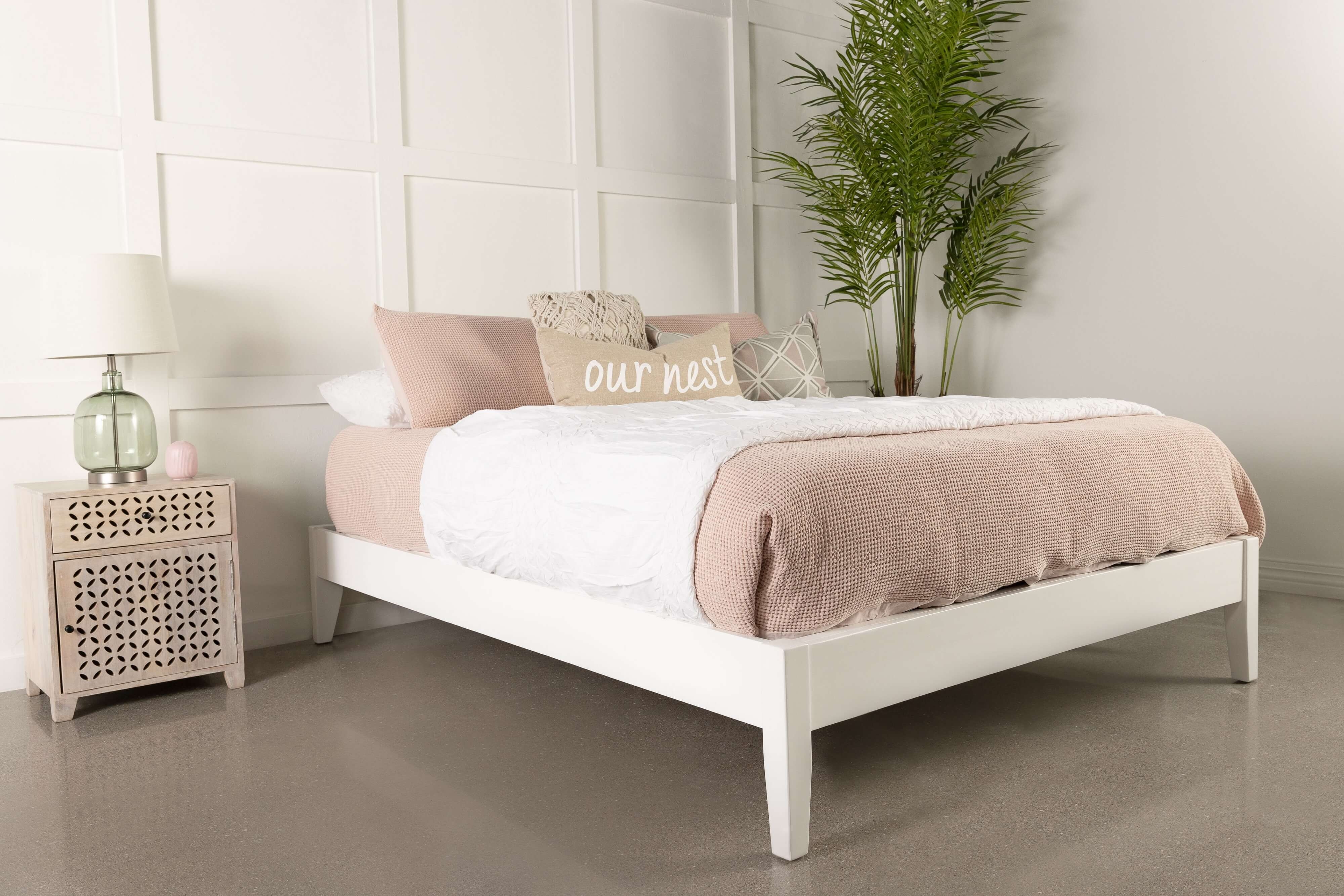 Hounslow Wood Platform Bed, Queen Size
