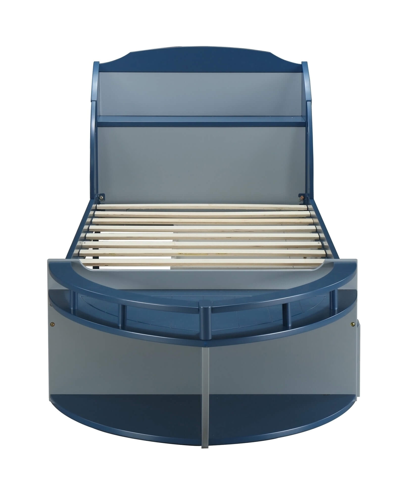 Neptune II Wood/Wood Veneer Bed, Twin Size