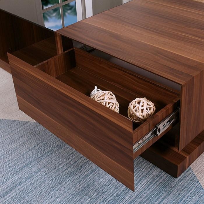 Langenthal Paper Veneer/Glass Storage Coffee Table Set