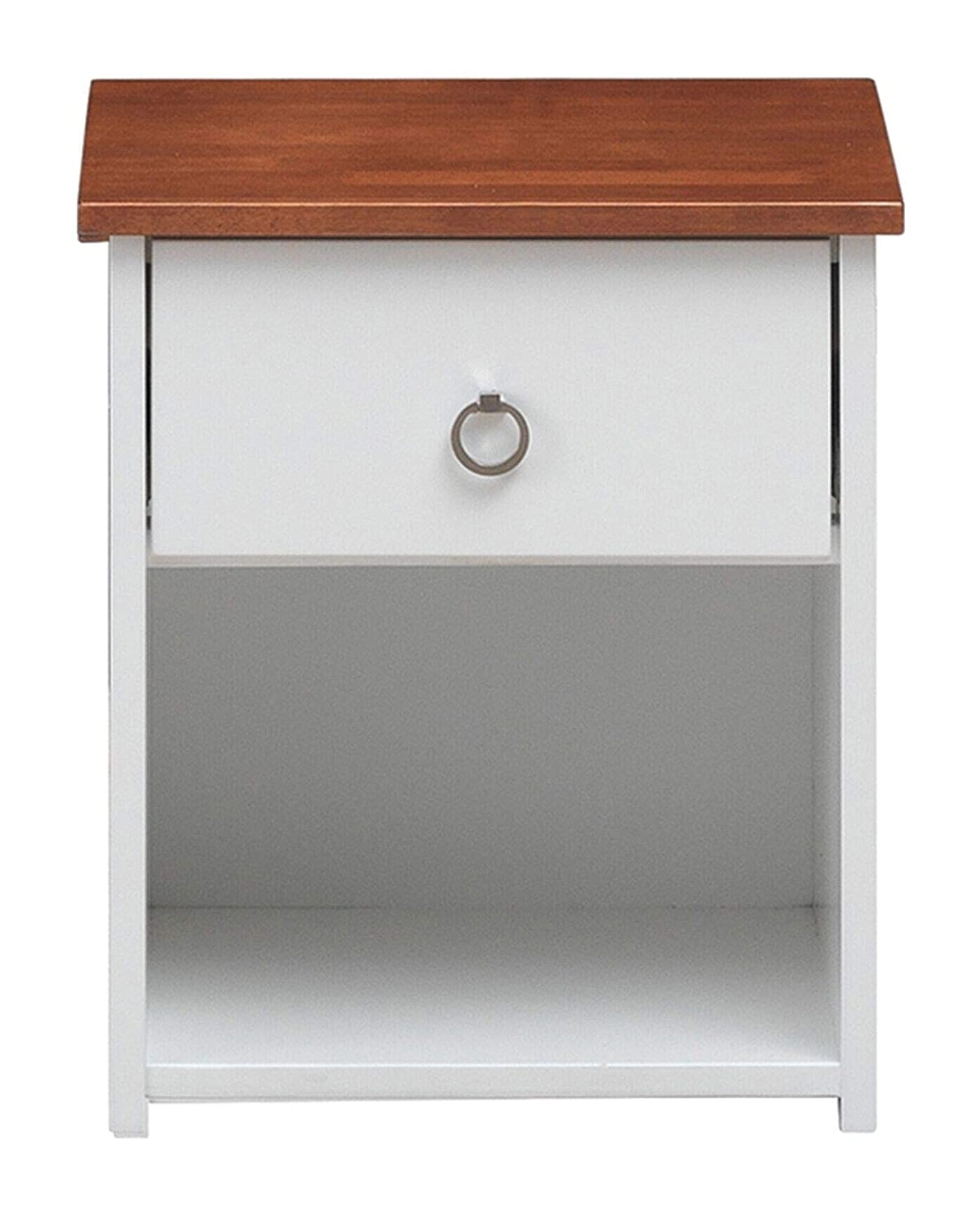 Farah Wood Veneer/Wood Nightstand