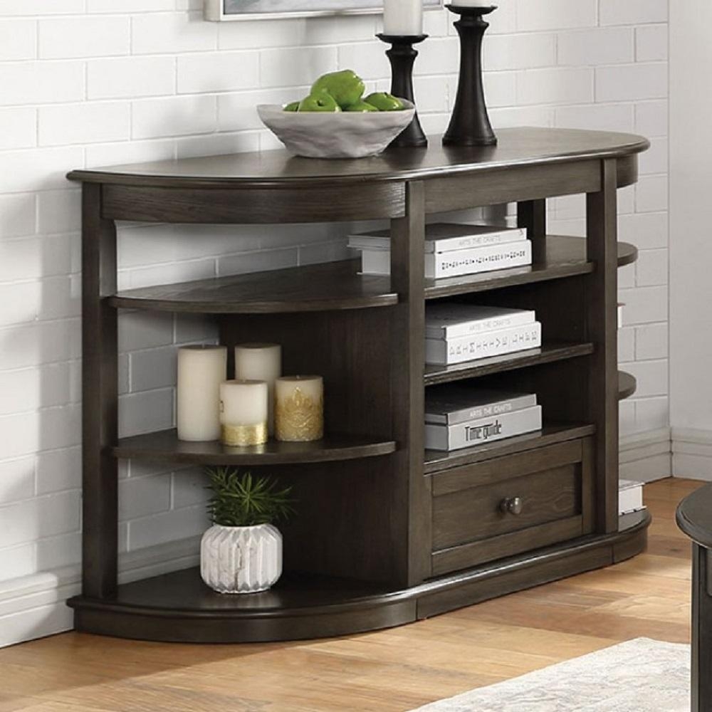 Oelrichs Wood Round Storage Coffee Table Set