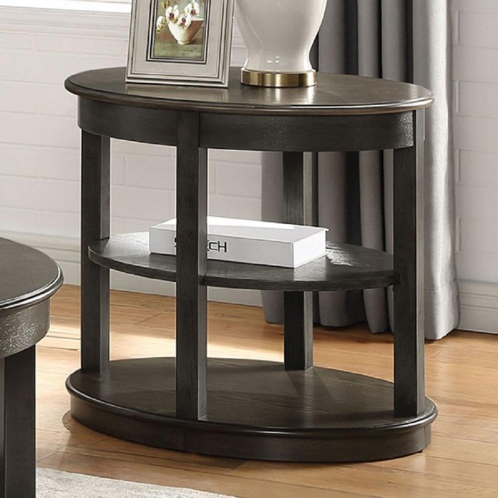 Oelrichs Wood Round Storage Coffee Table Set