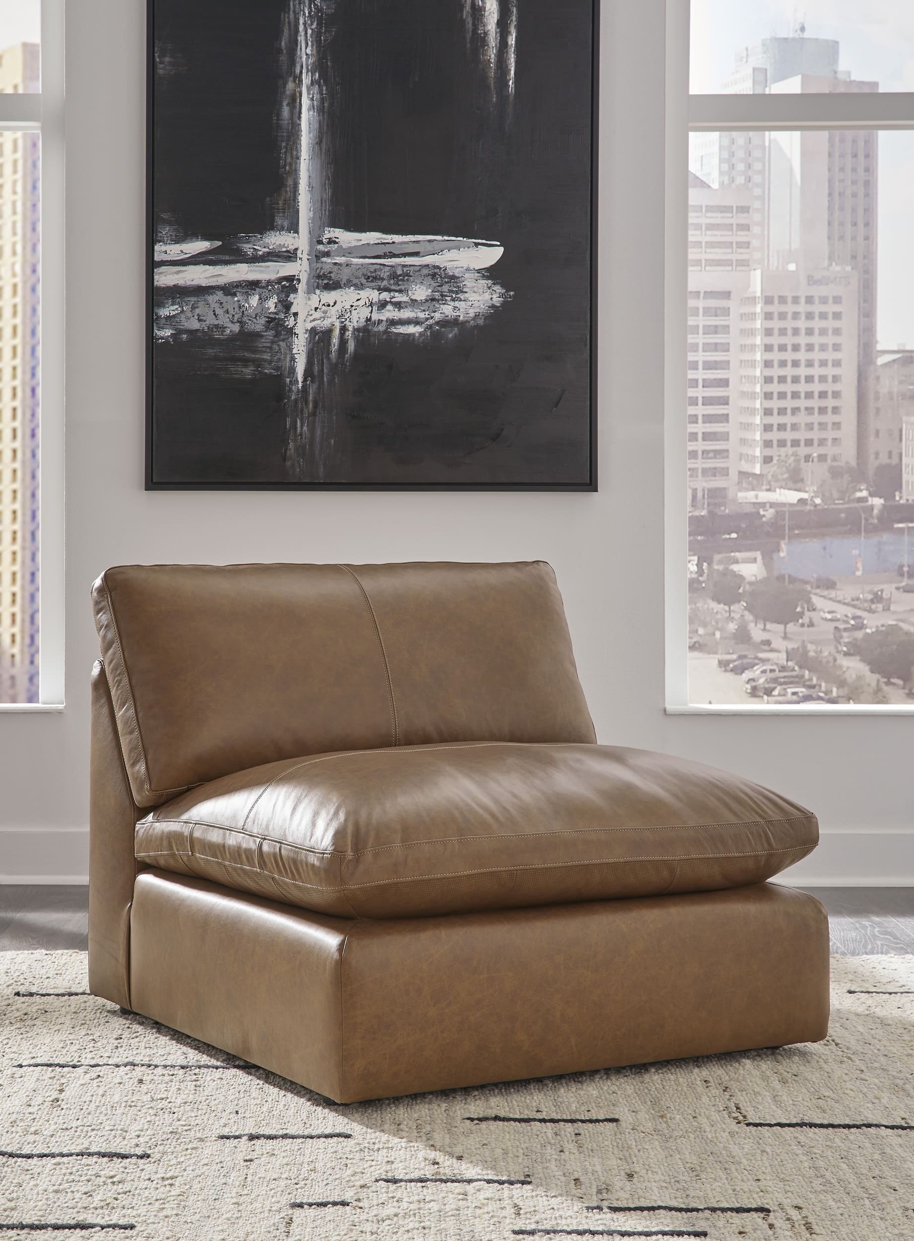 Ashley Emilia Modular Armless Chair