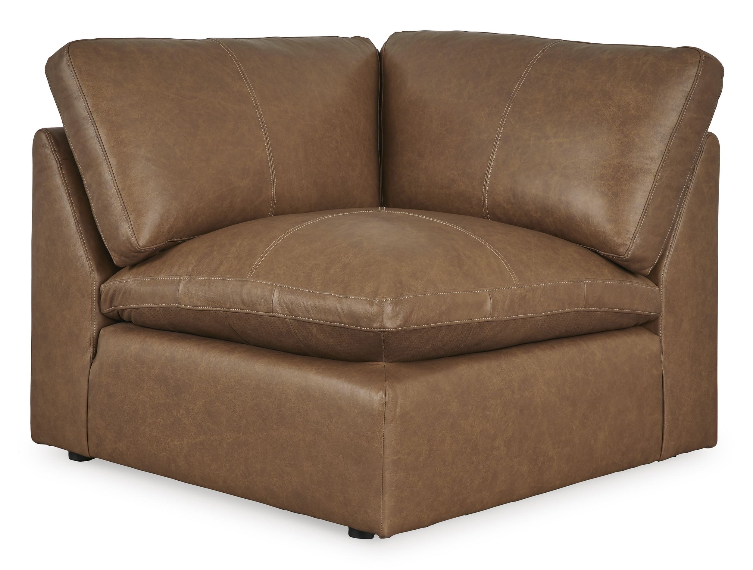 Emilia 6-Piece Leather Modular Sectional