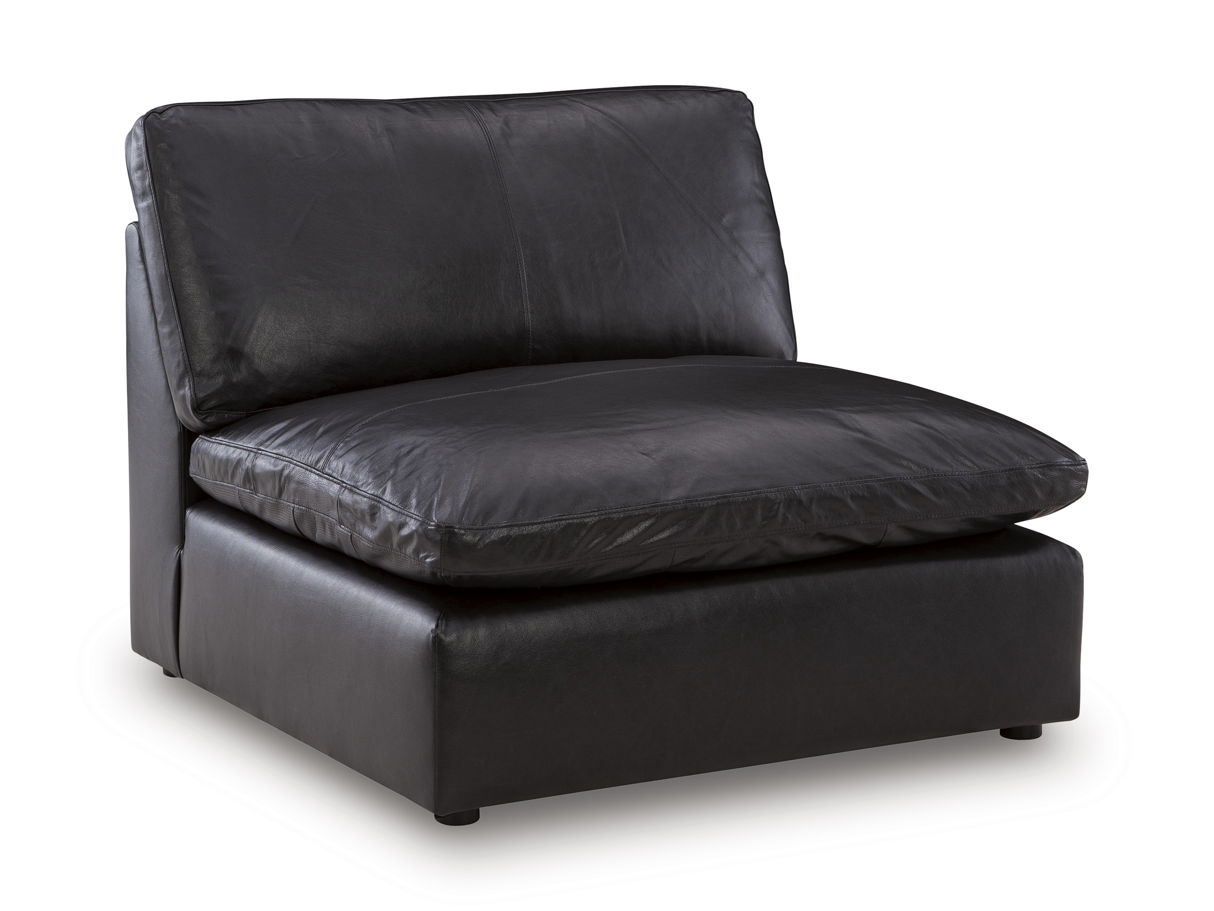 Emilia 5-Piece Leather Modular Sectional